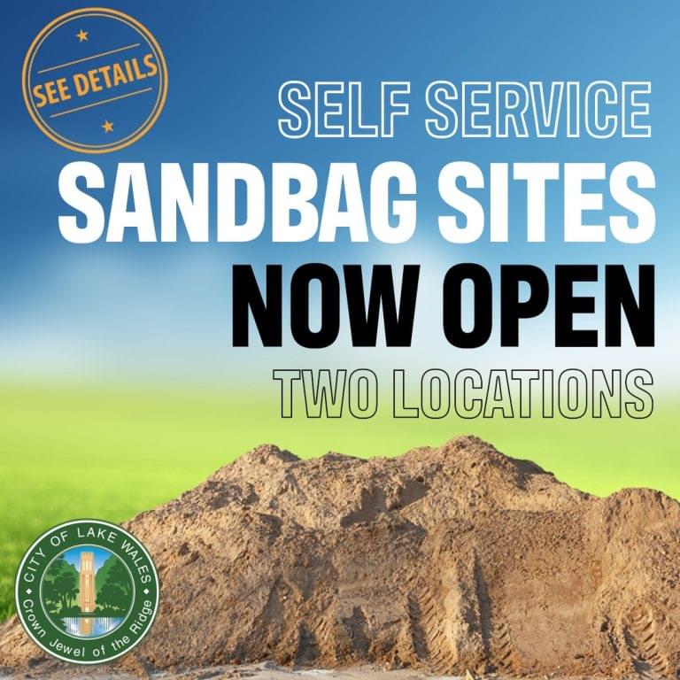 Sandbag Sites Open At Two Lake Wales Locations