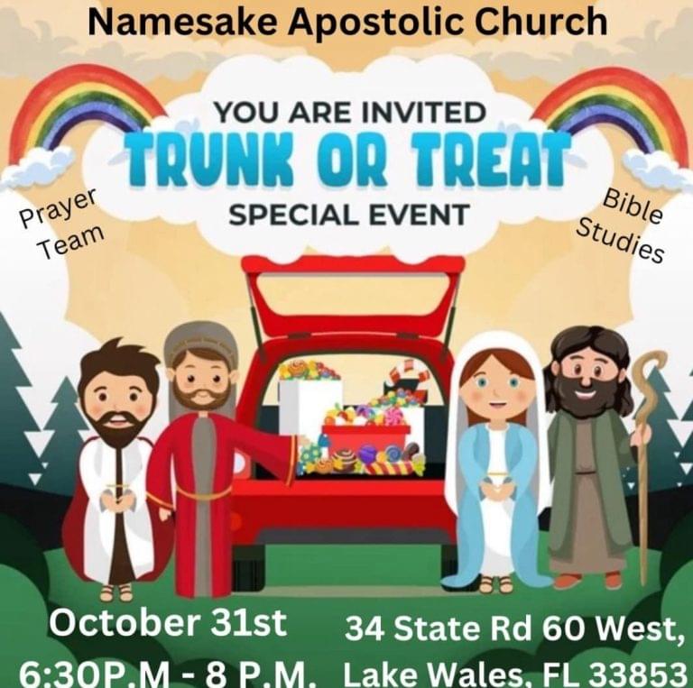 Trunk or Treat Tonight at Local Church Alternative to Traditional Trick or Treat