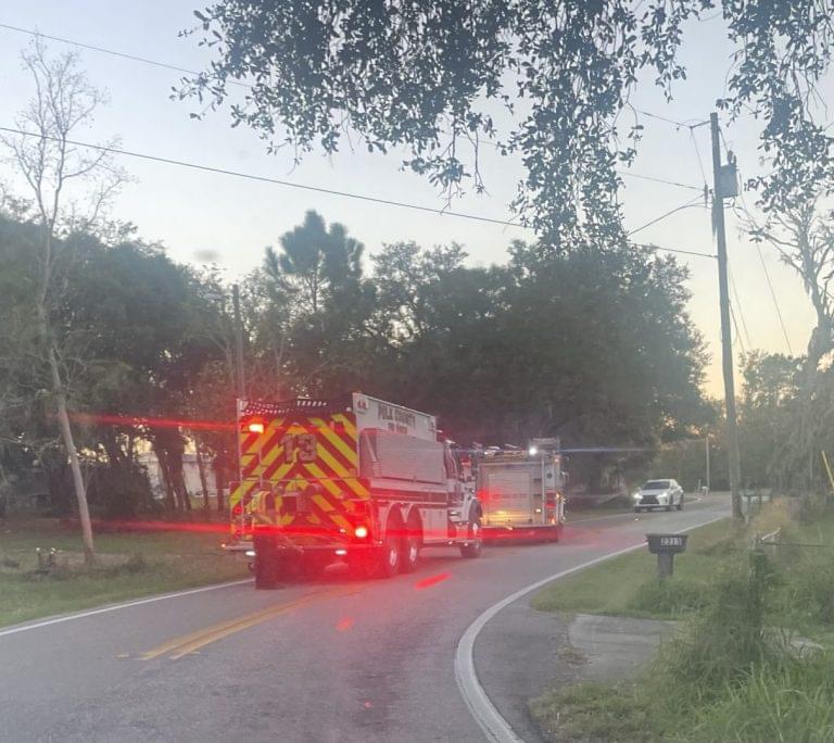 Motorcycle Vs. Vehicle on Tindal Camp Rd. Causes Road Blockage